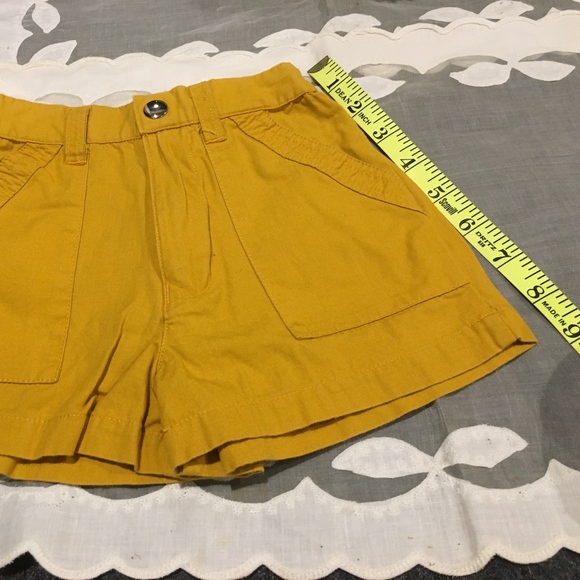 SOLD****CANDY SHORTS FOR BOYS, SIZE 4 IN GOLDEN YELLOW - Picture 7 of 7